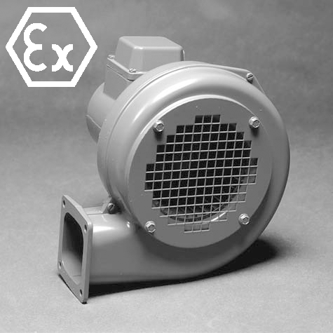 Центробежный взрывозащищенный вентилятор низкого давления D 04 - ATEX Центробежный взрывозащищенный вентилятор низкого давления D 04 - ATEX