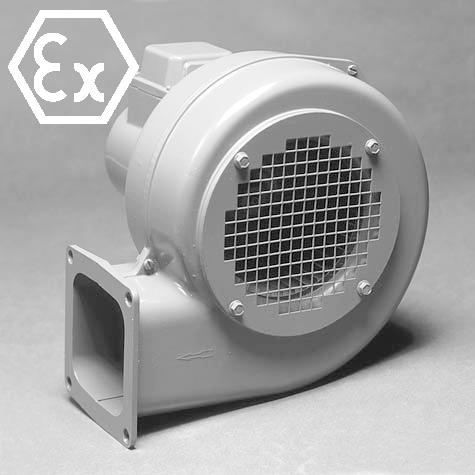 Центробежный взрывозащищенный вентилятор низкого давления D 05 - ATEX Центробежный взрывозащищенный вентилятор низкого давления D 05 - ATEX