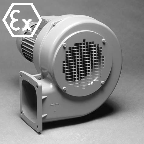 Центробежный взрывозащищенный вентилятор низкого давления D 060 - ATEX Центробежный взрывозащищенный вентилятор низкого давления D 060 - ATEX